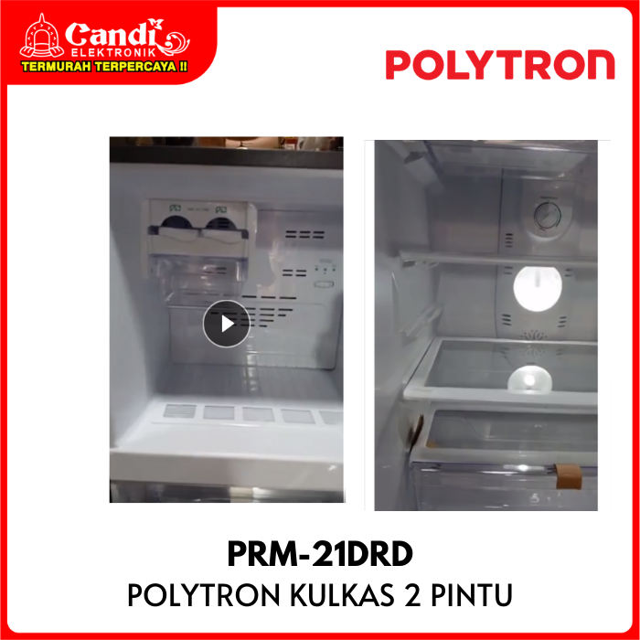 Polytron Refrigerator 2 Door